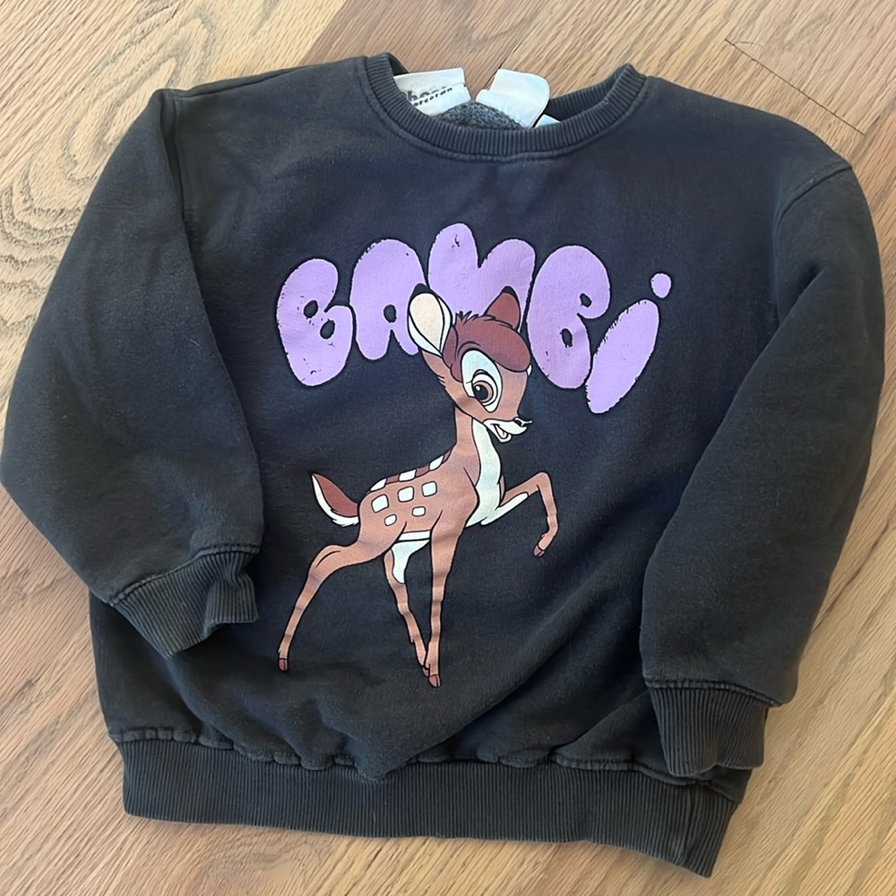 Zara X Disney Bambi Sweatshirt
